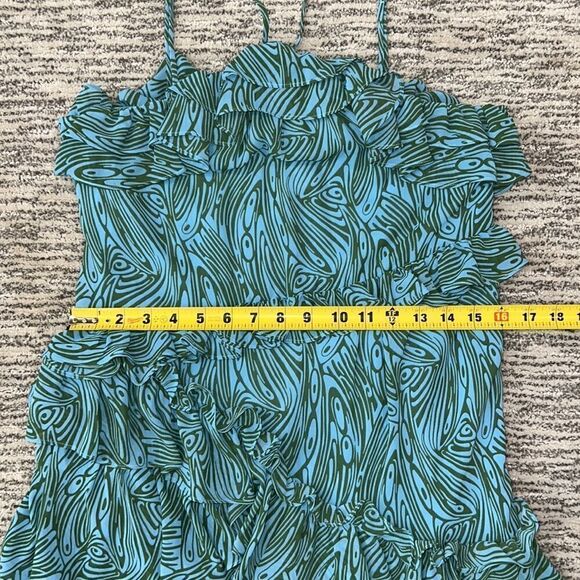 NWT Cinq A Sept Rayner Ruffle Trimmed MIDI Dress Size 2 - Picture 9 of 16